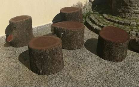 troncos a la venta como sillas