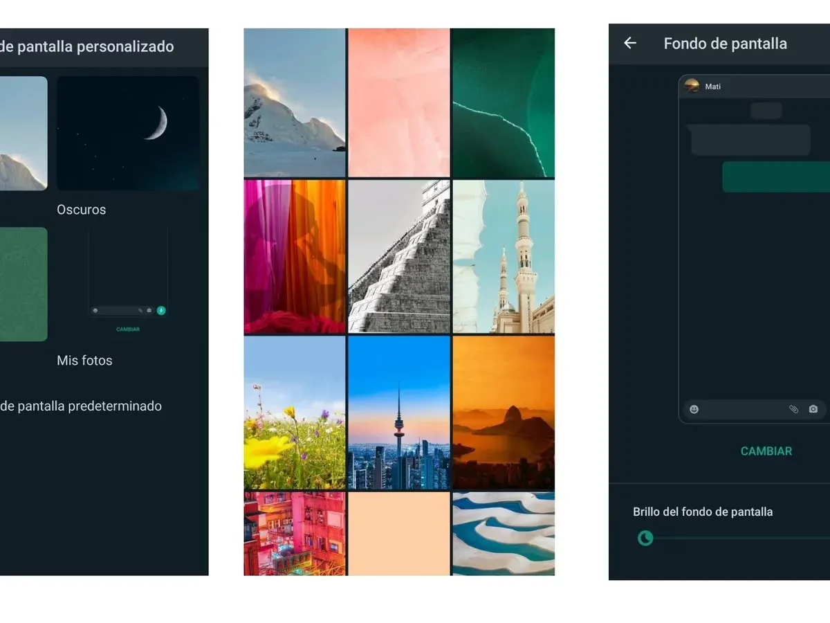Fondos personalizados