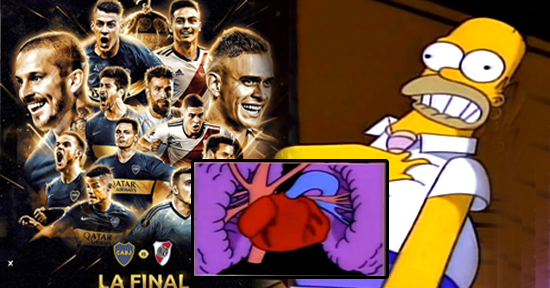 Copa Libertadores Homero Simpson 2018