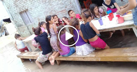 inundaciones en Chaco