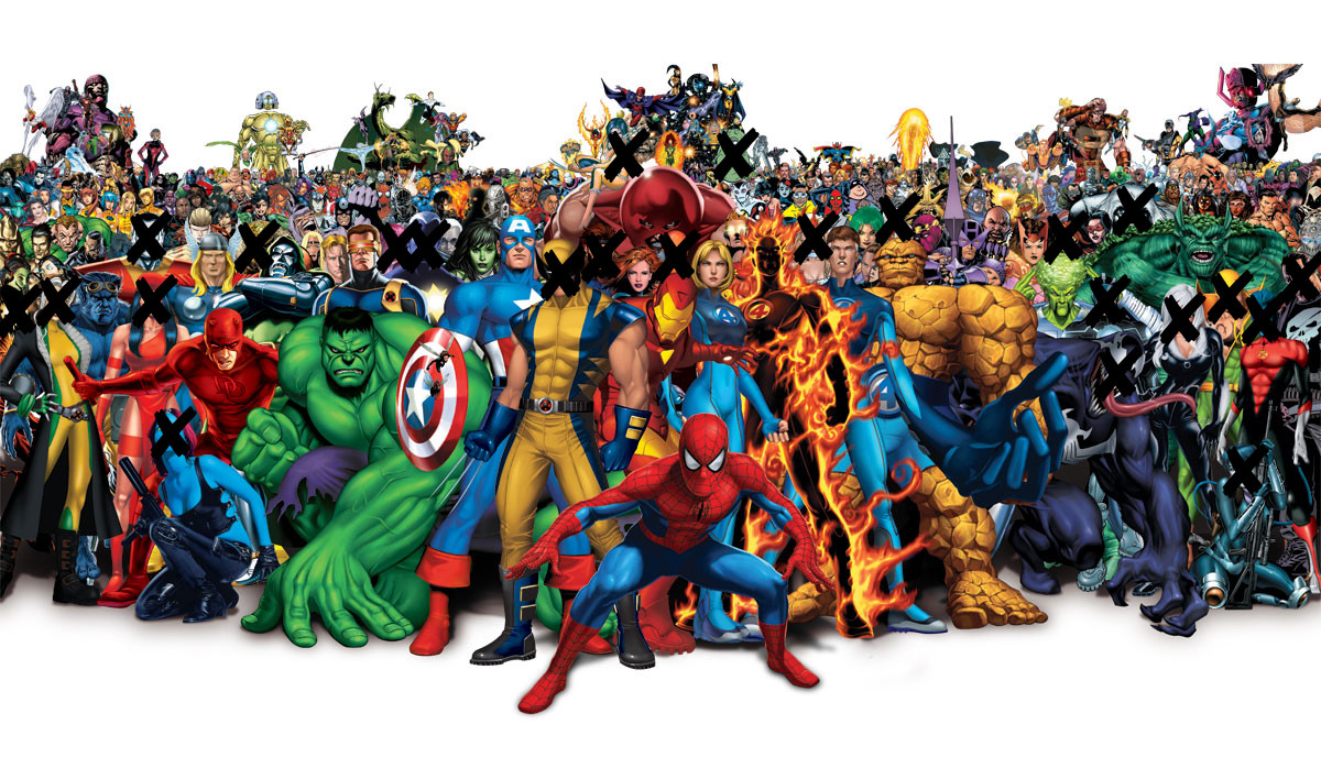 Todos los personajes creados por Stand Lee